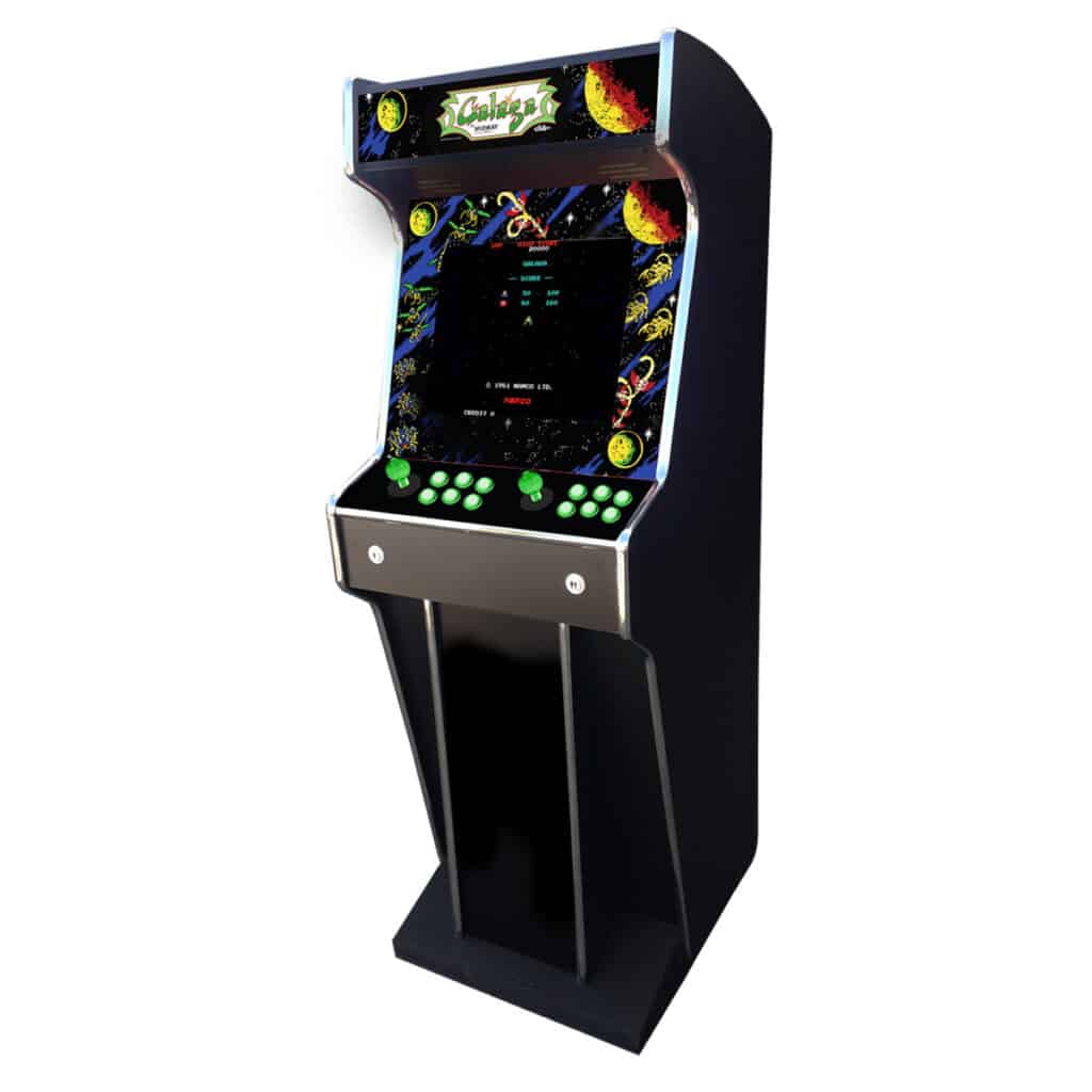 Galaga arcade cabinet