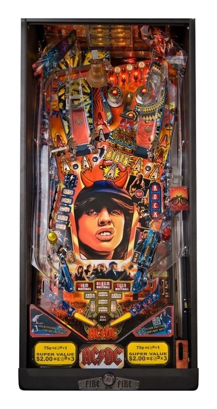 AC/DC Pinball Machine