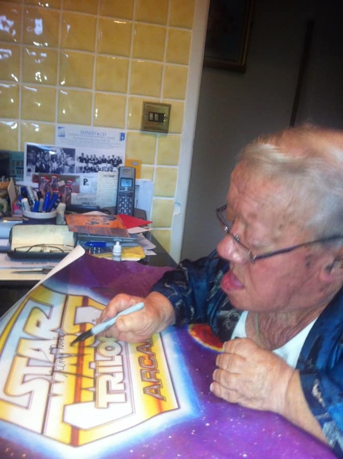 Star Wars Trilogy Arcade Machine (Signed by Cast)